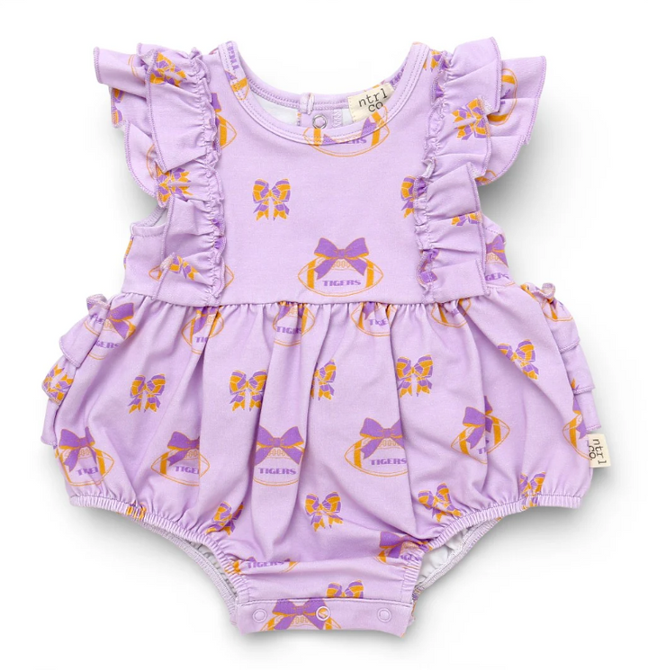 Tiger Girl Ruffle Bubble - Ntrl Col.