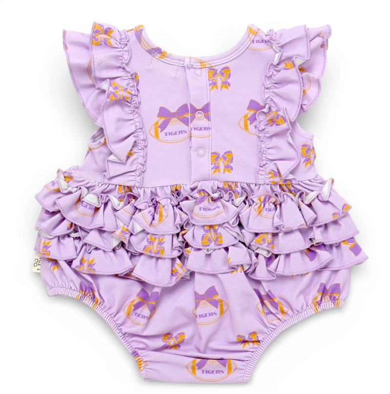 Tiger Girl Ruffle Bubble - Ntrl Col.