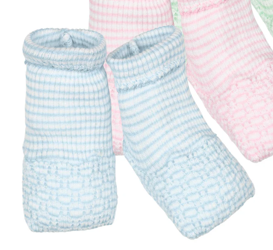 Paty Knit Solid Color Booties