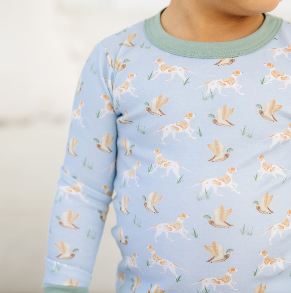 Duck and Hound Pajama Set - Magnolia Baby