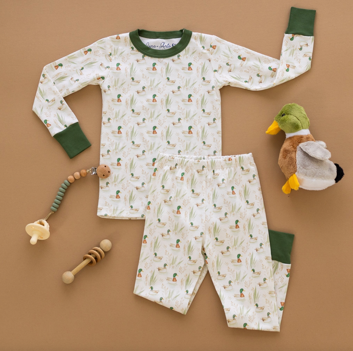 Mallard's Pond Pajama Set - Magnolia Baby