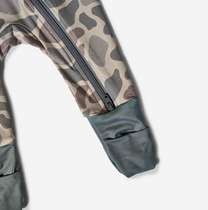 Baby Zip Up - Classic Deer Camo - Burlebo