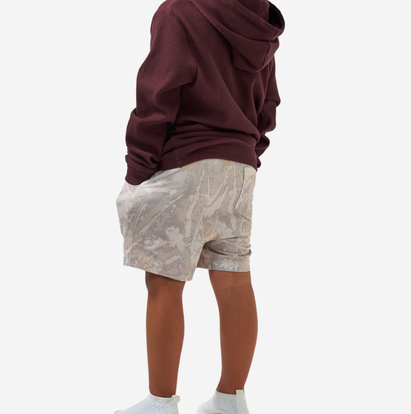 Youth Athletic Short Drifter Camo - Burlebo