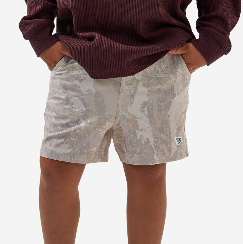 Youth Athletic Short Drifter Camo - Burlebo