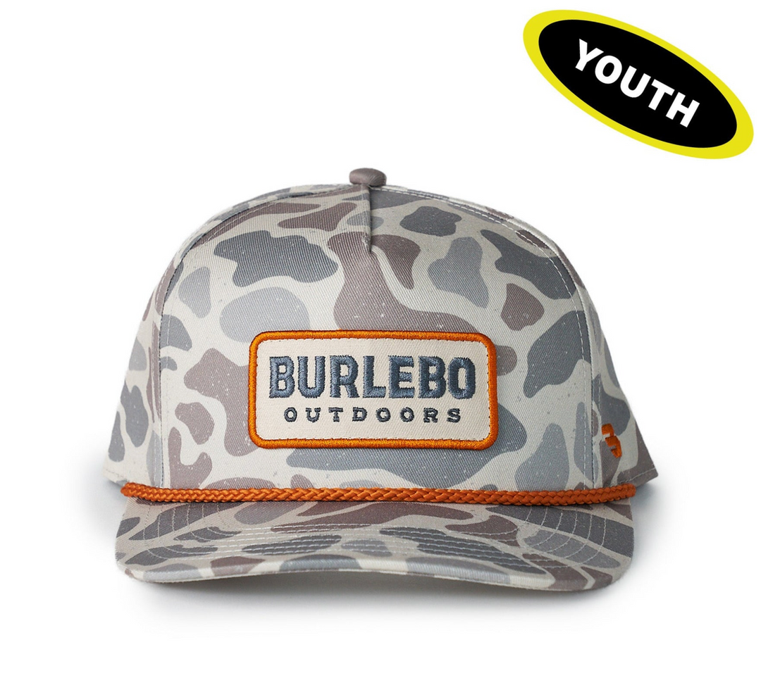 Classic Deer Camo Youth Cap - Burlebo