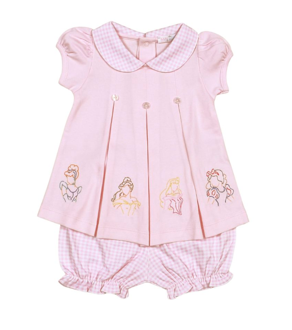 Pink Royal Princess Bloomer Set - Baby Loren