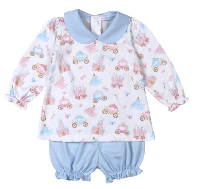 Princess & Castles Bloomer Set - Baby Loren