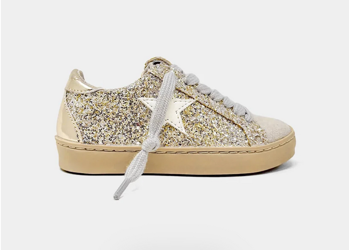 Golden Glitter Sneaker - ShuShop