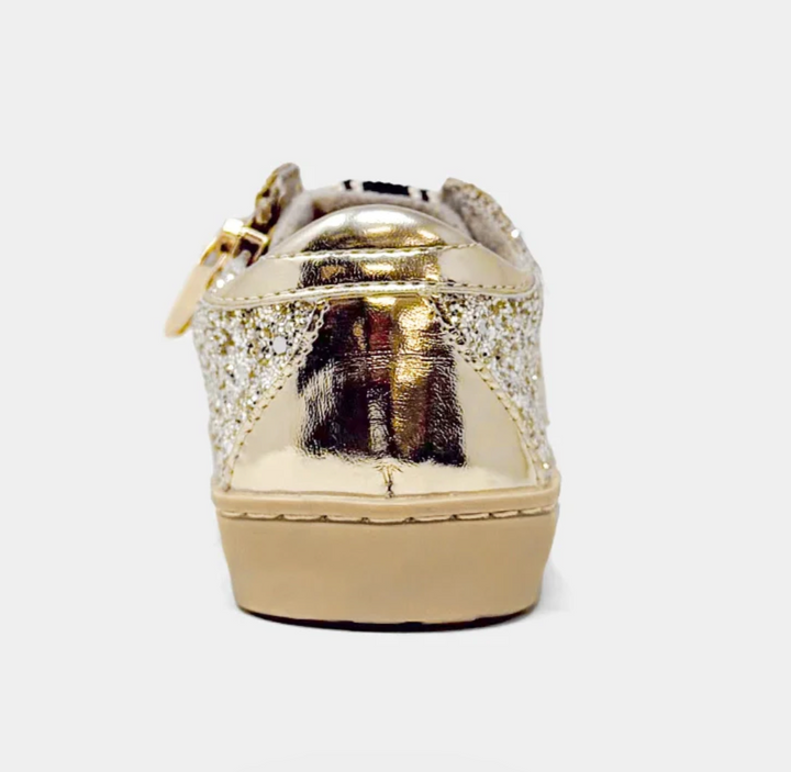 Golden Glitter Sneaker - ShuShop