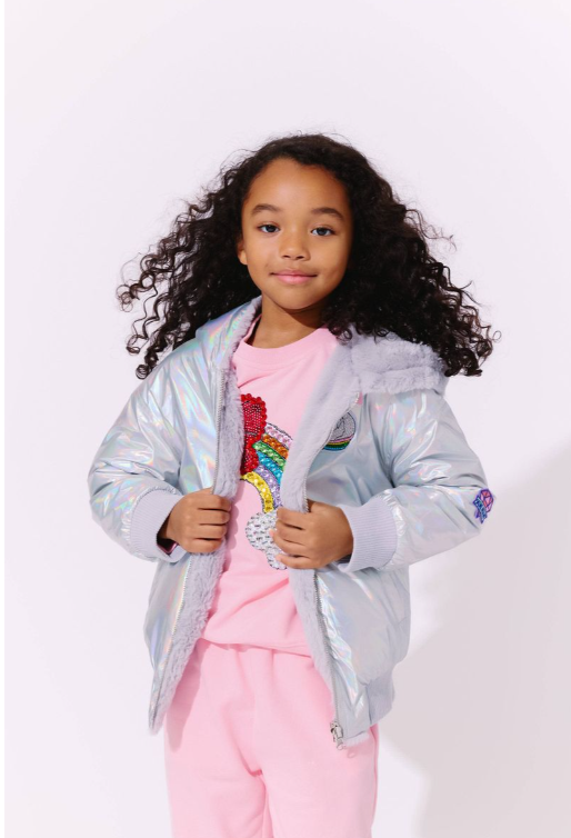 Unicorn Magic Hologram Puffer - Lola & The Boys