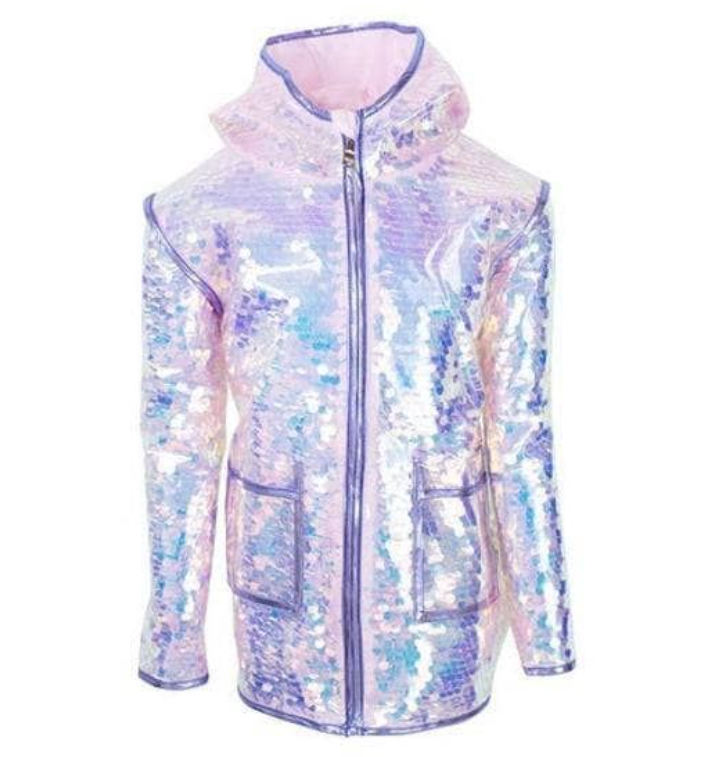 Paillette Magic Rain Jacket - Lola & The Boys