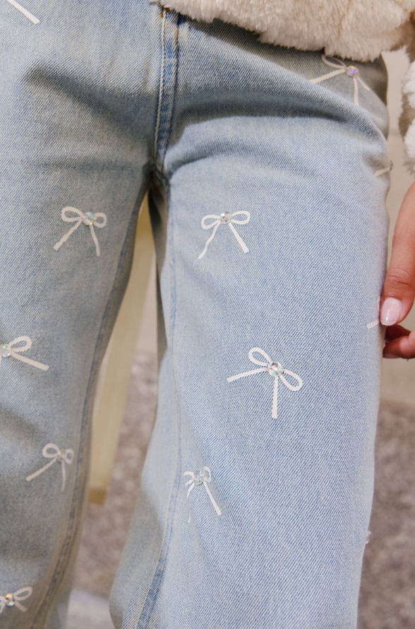Crystal Bows Jeans - Lola & The Boys