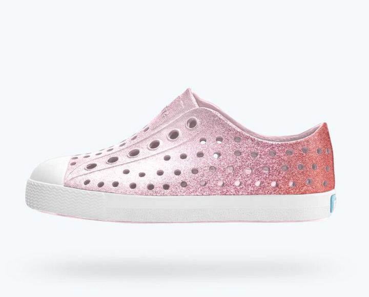 Pink Ombre Glitter Native Shoes
