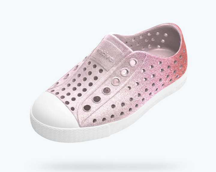 Pink Ombre Glitter Native Shoes