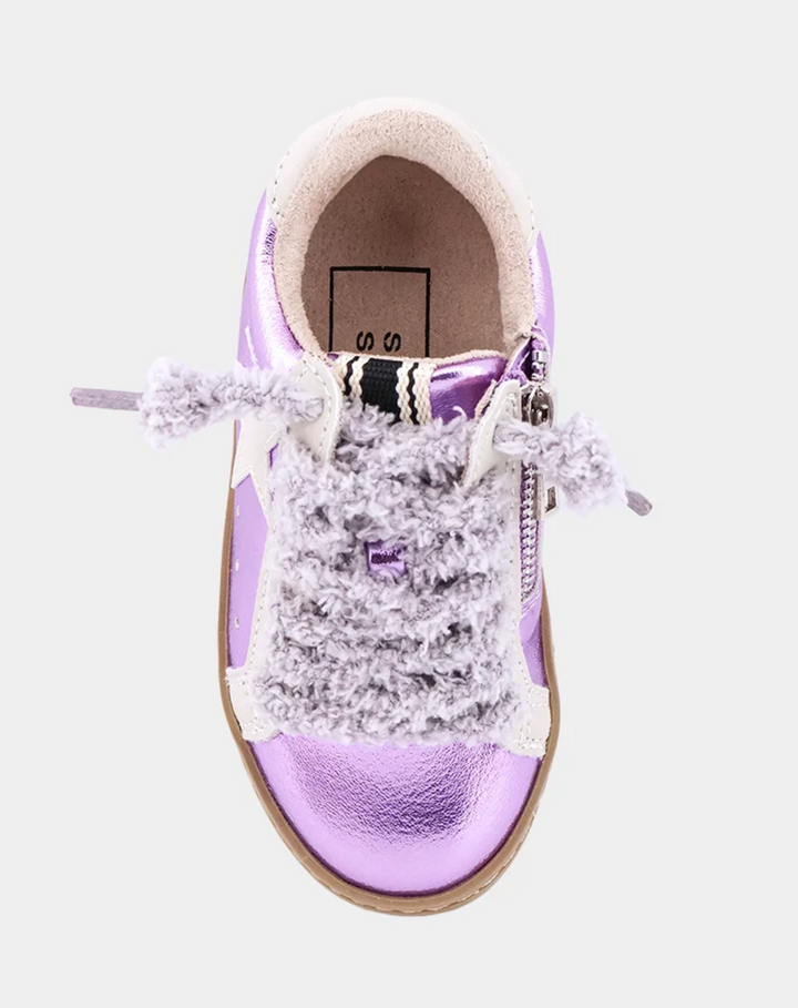 Metallic Purple Sneaker - ShuShop