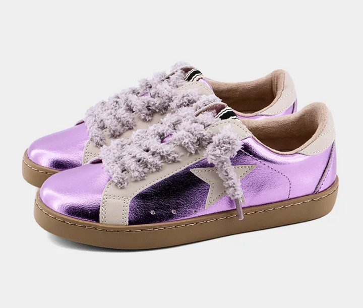 Metallic Purple Sneaker - ShuShop