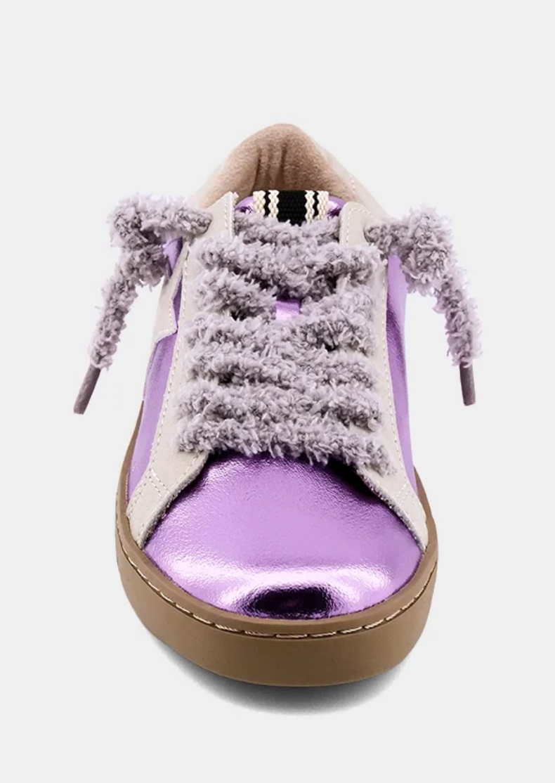 Metallic Purple Sneaker - ShuShop