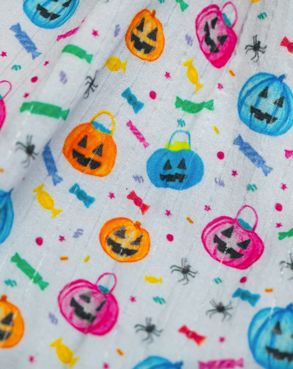 Rainbow Jack-O-Lantern Bubble - Smockingbird
