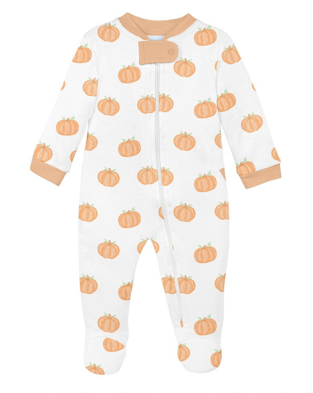 Pima Pumpkins Footie - LydaBaby