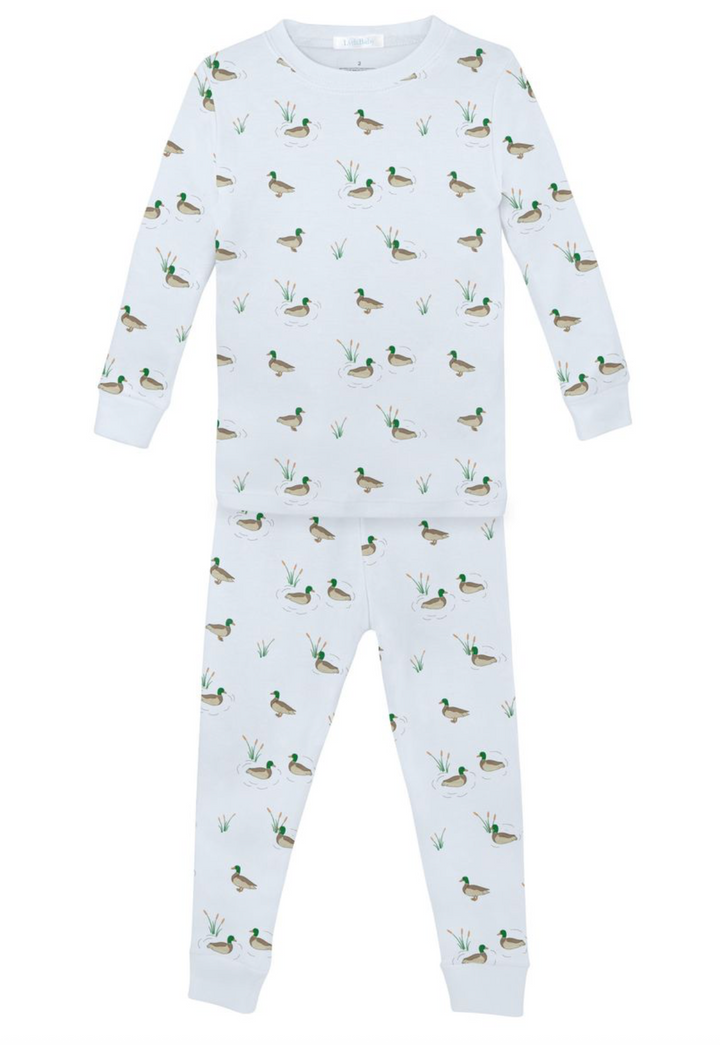 Pima Duck Pajama Set - LydaBaby