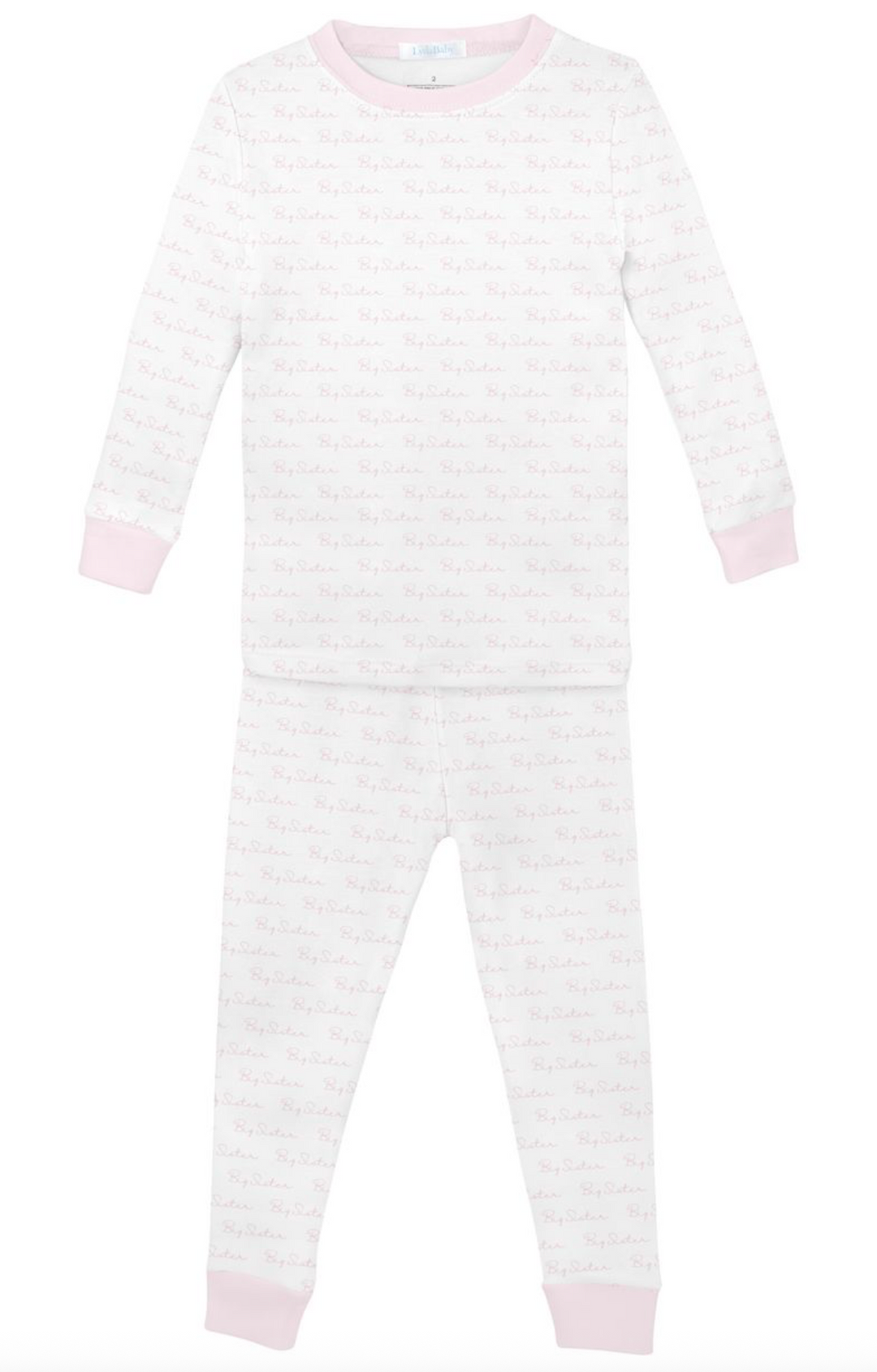 Big Sister Pima Pajama Set - LydaBaby