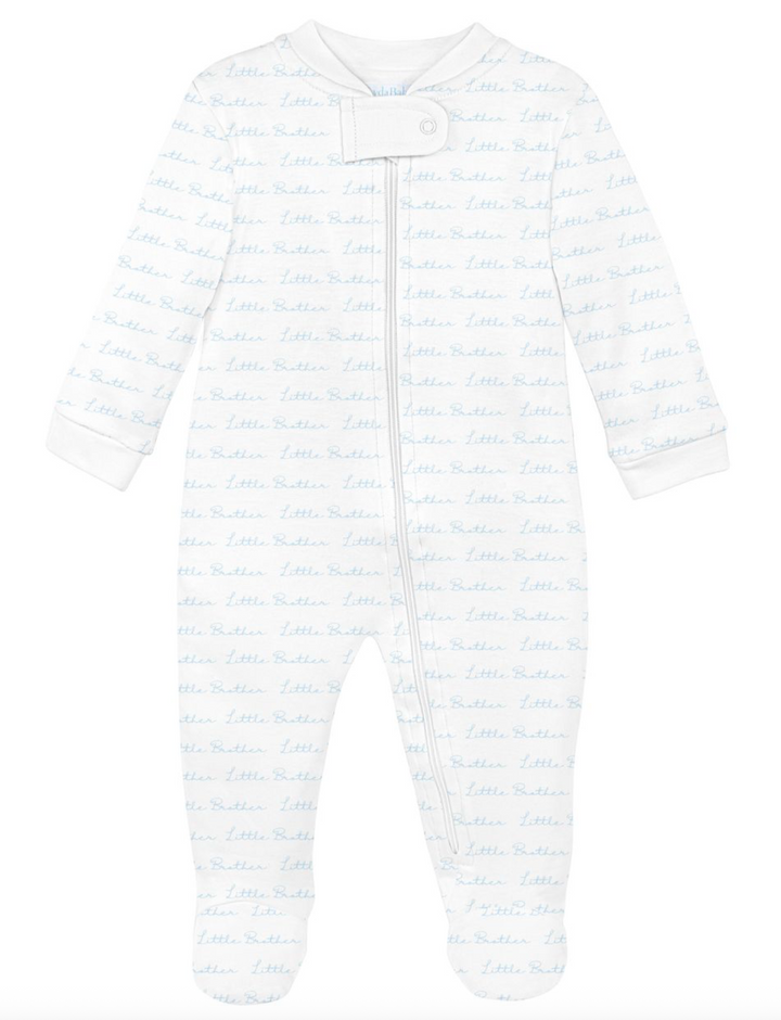 Little Brother Pima Footie & Hat Set - LydaBaby