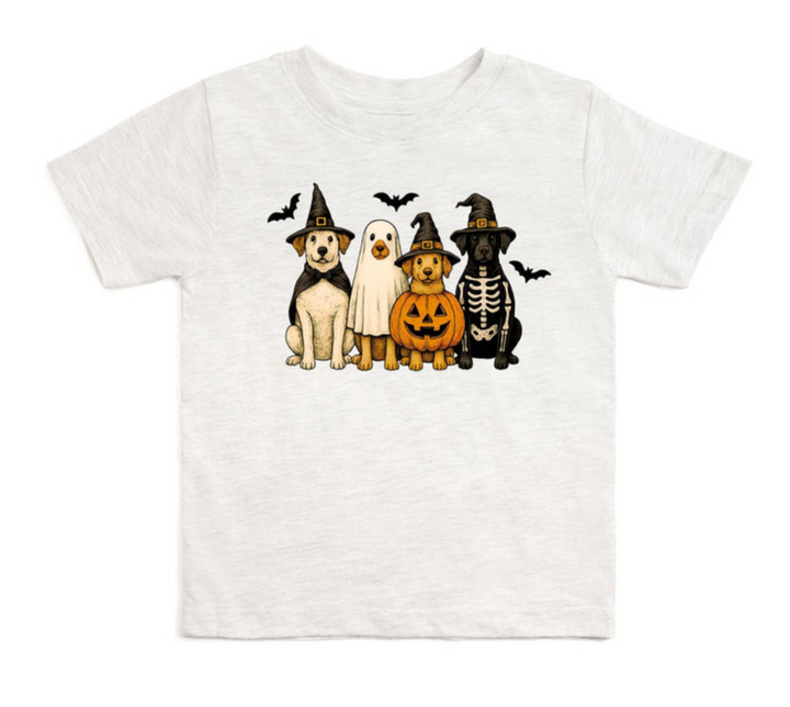 HALLOWEEN PUPPIES SHORT SLEEVE T-SHIRT - Sweet Wink