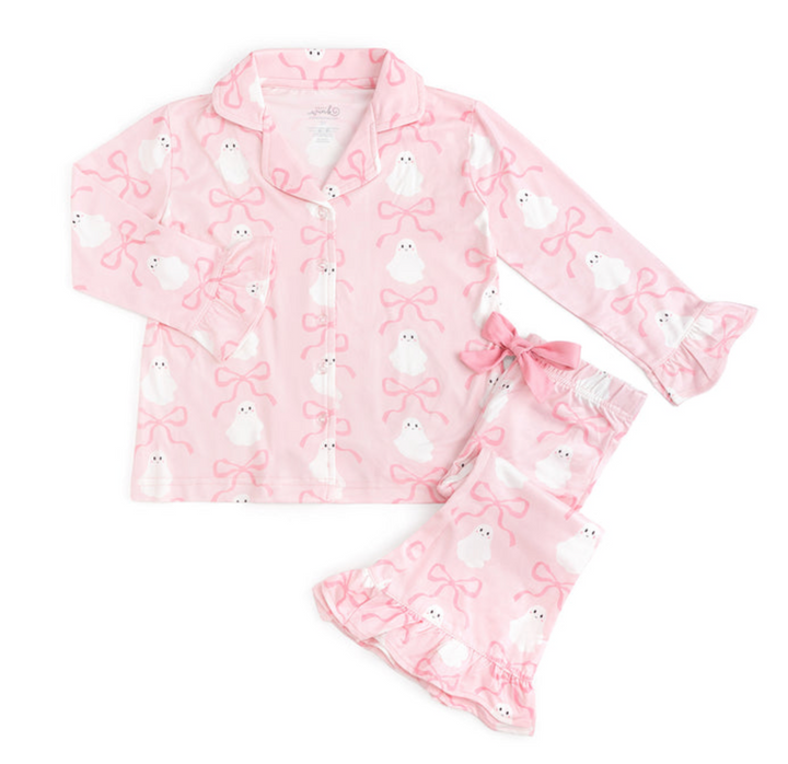 COQUETTE GHOST HALLOWEEN PAJAMA SET - Sweet Wink