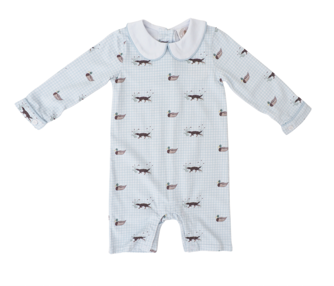 Field & Feather Boys Romper - Cypress Row