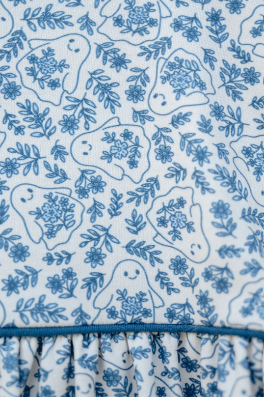 Ghost Floral Print Pima Cotton Bubble - Ruth & Ralph