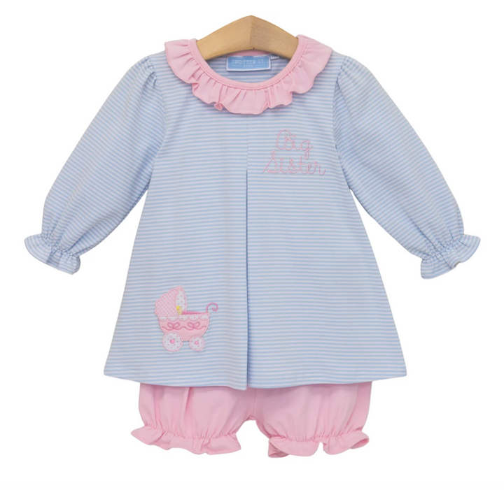 Big Sister Bloomer Set - Trotter Street Kids