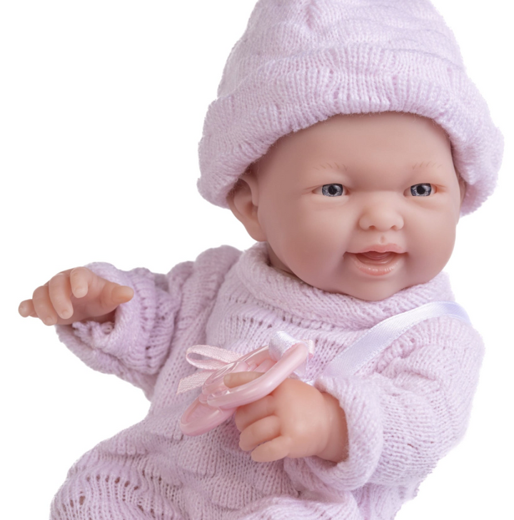 Mini La Newborn All Vinyl Real Girl Baby Doll