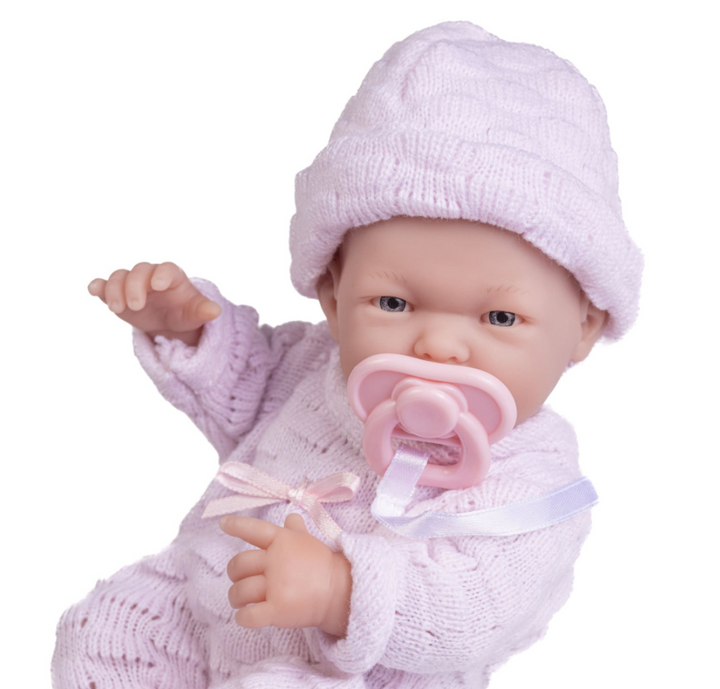 Mini La Newborn All Vinyl Real Girl Baby Doll