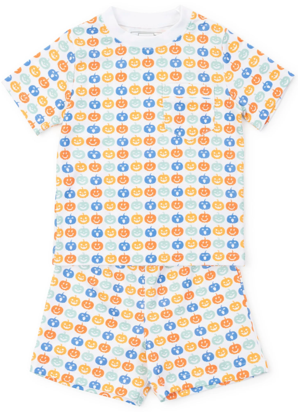 Boys Cool Pumpkins Pima Pajama Set - Lila & Hayes