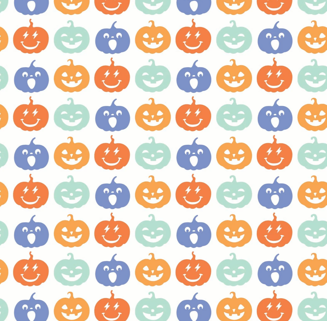 Boys Cool Pumpkins Pima Pajama Set - Lila & Hayes