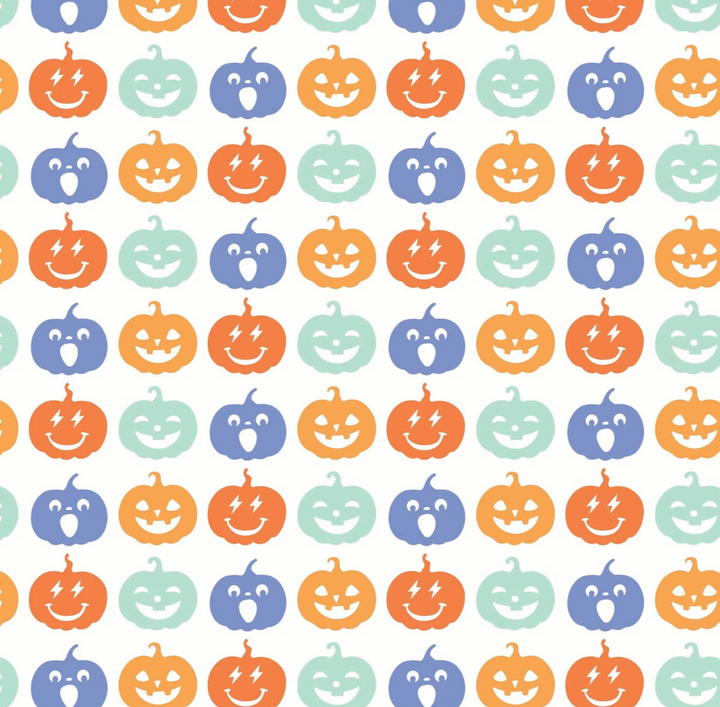 Boys Cool Pumpkins Pima Pajama Set - Lila & Hayes