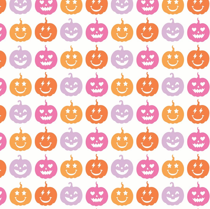 Pink Pima Pumpkins Pajama Set - Lila & Hayes