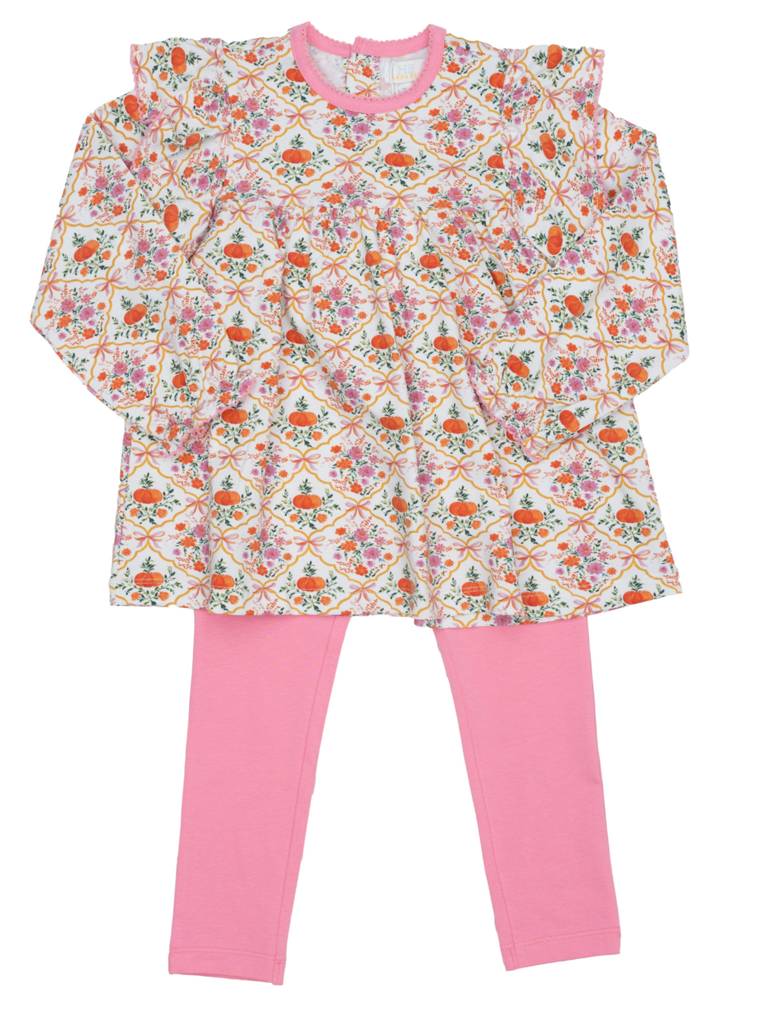 Pretty Pumpkin Legging Set - The Oaks Apparel