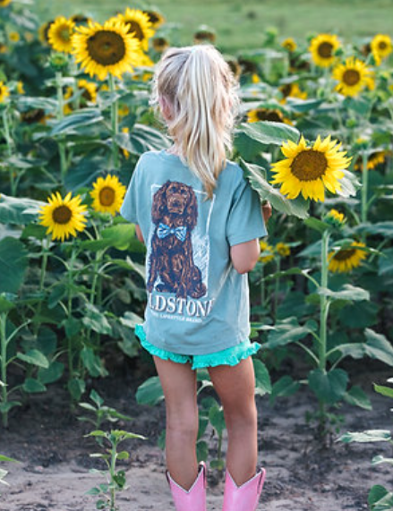 Boykin Spaniel Bowtie T-Shirt - Fieldstone