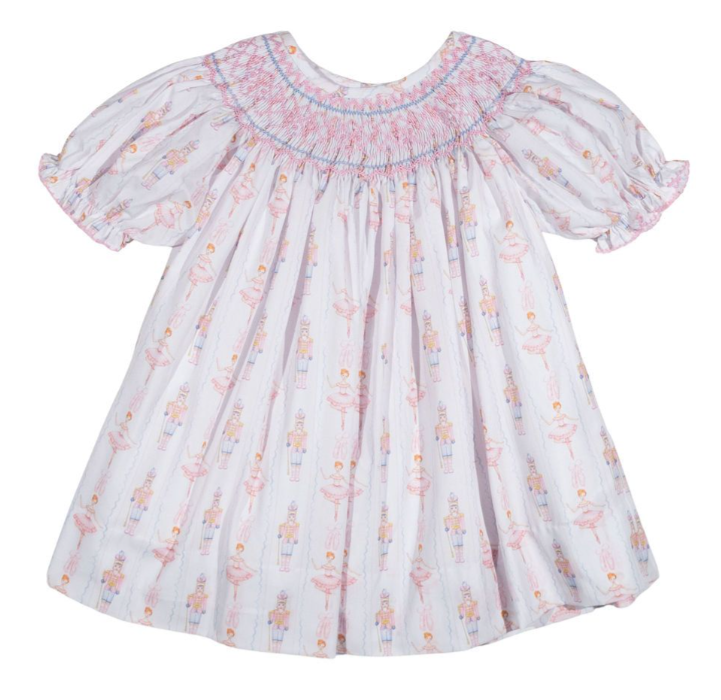 Smocked Nutcracker Dress - Teeta