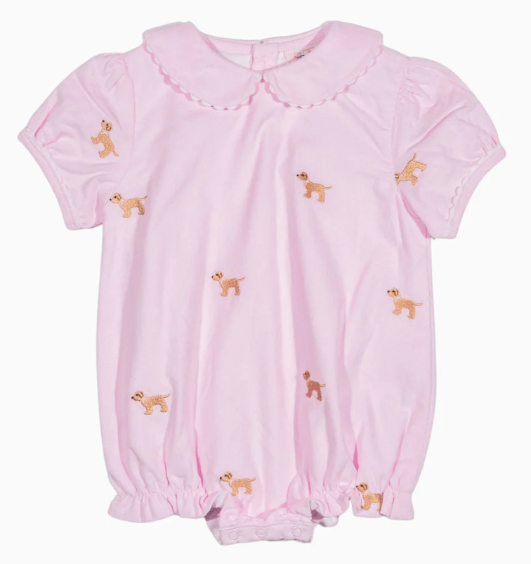 Pink Cord Doggy Bubble - Teeta