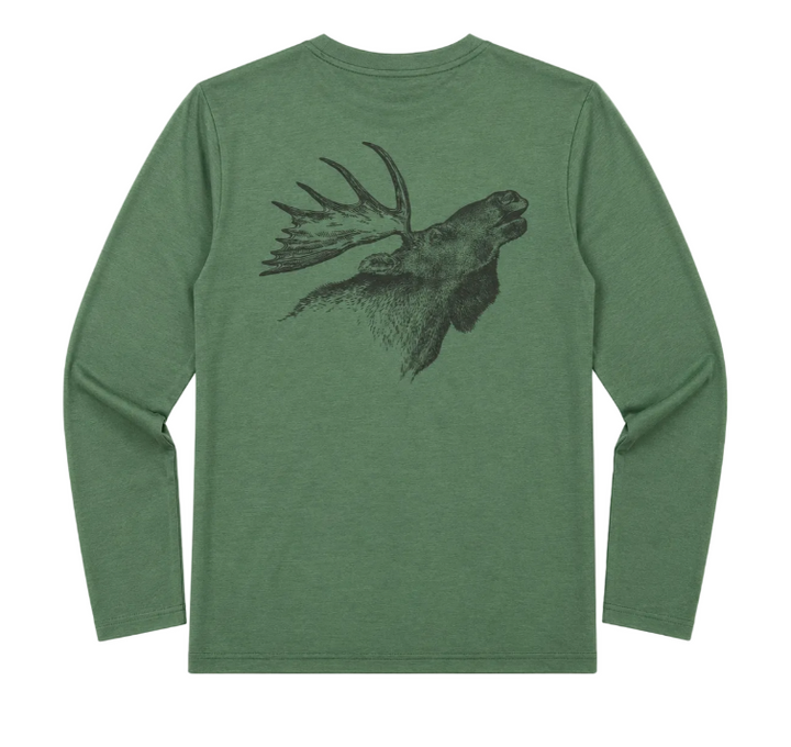 Moose Bamboo Long Sleeve Tee - FINN