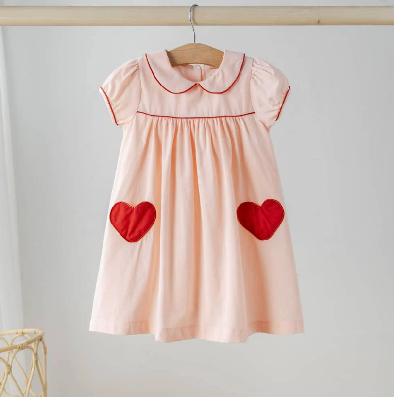 Heart Pocket Dress - Nola Tawk