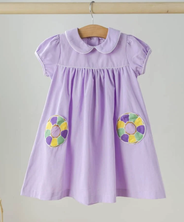 King Cake Pocket Dress - Nola Tawk
