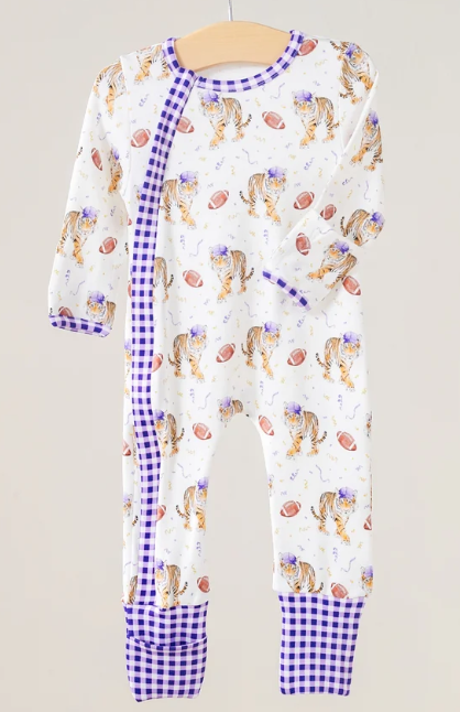 Kickoff in Louisiana Organic Cotton Pajamas - Nola Tawk