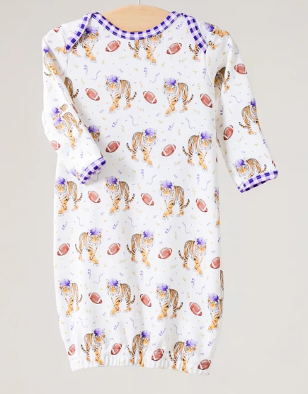 Kickoff in Louisiana Organic Cotton Pajamas - Nola Tawk
