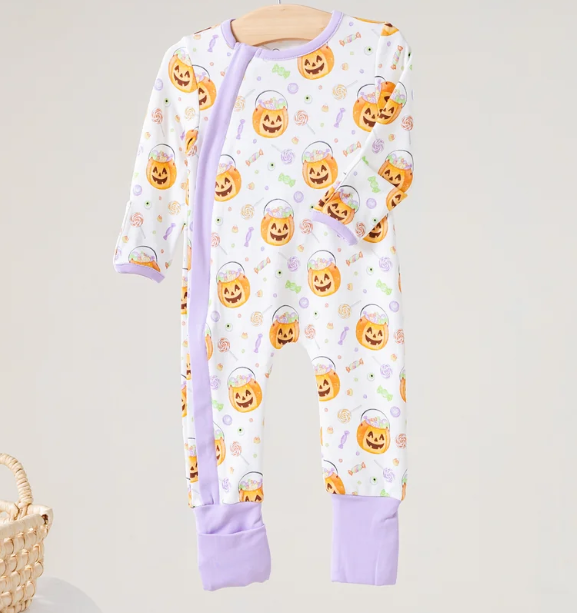 No Tricks, Just Treats Organic Cotton Pajamas - Nola Tawk