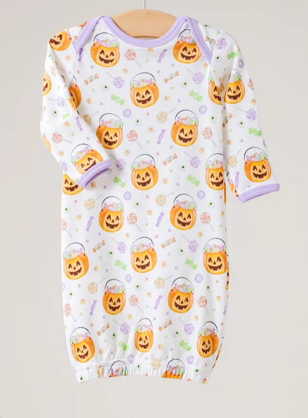 No Tricks, Just Treats Organic Cotton Pajamas - Nola Tawk