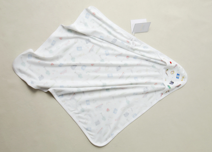 Louisiana Kids Cotton Baby Blanket - Nola Tawk