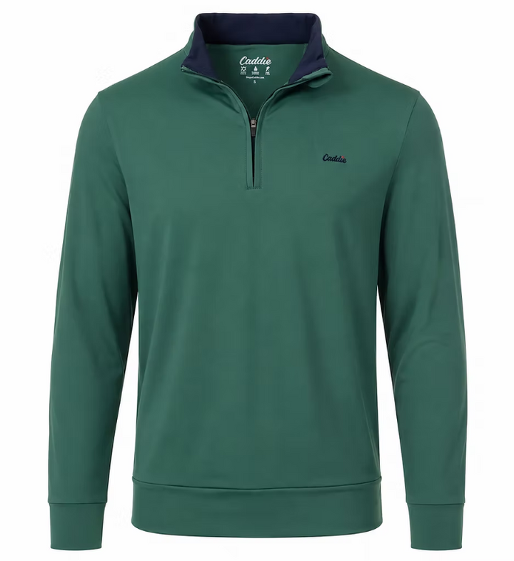 Youth Quater Zip Performance Pullover - Caddie